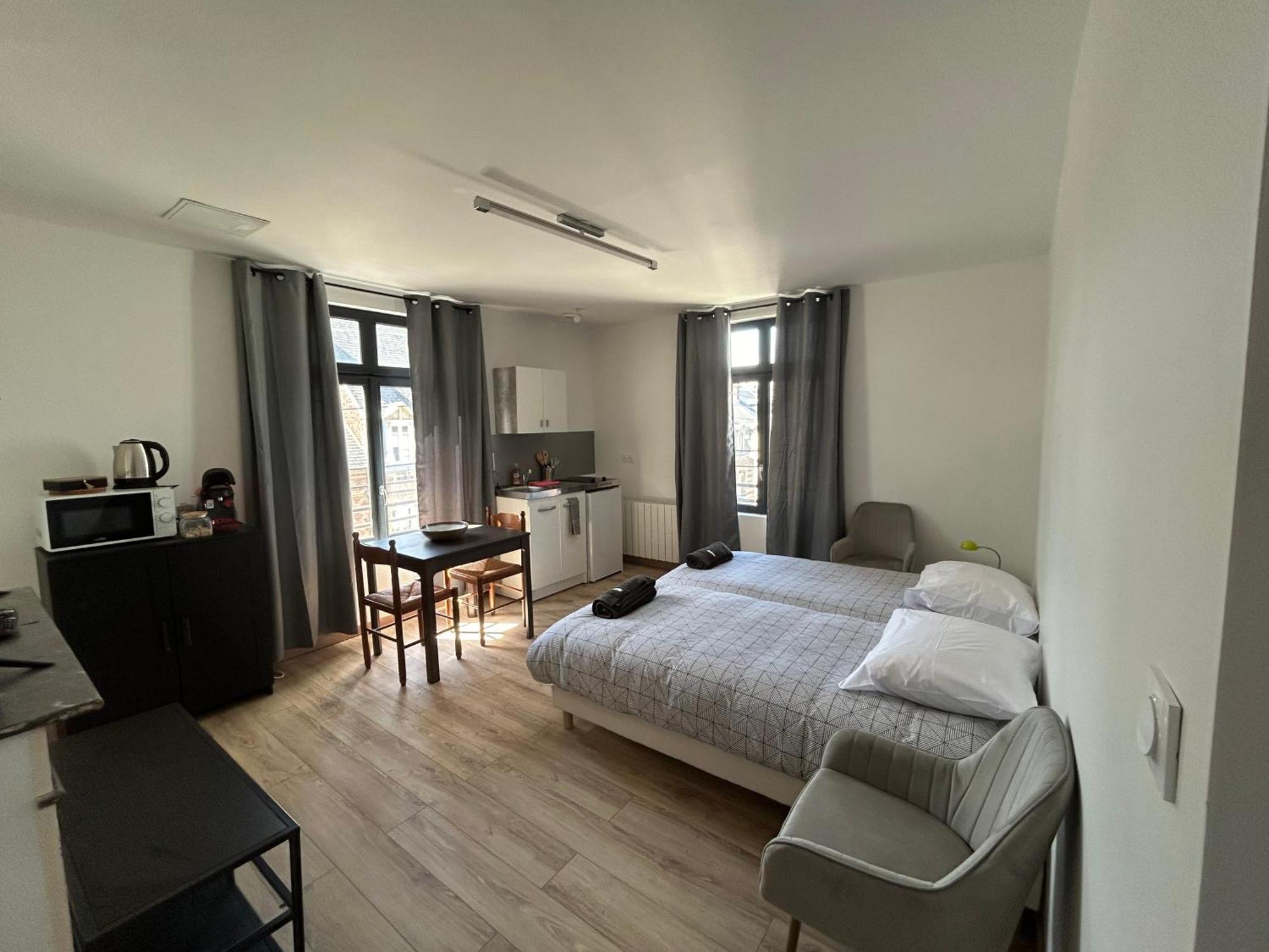 Les Nids Aparthotel Dieppe Exteriör bild